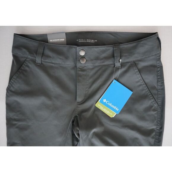 Columbia 1579861-028 Women's Sz 6 Short Gray Roll-Up Saturday Trail Pants - Picture 3 of 14